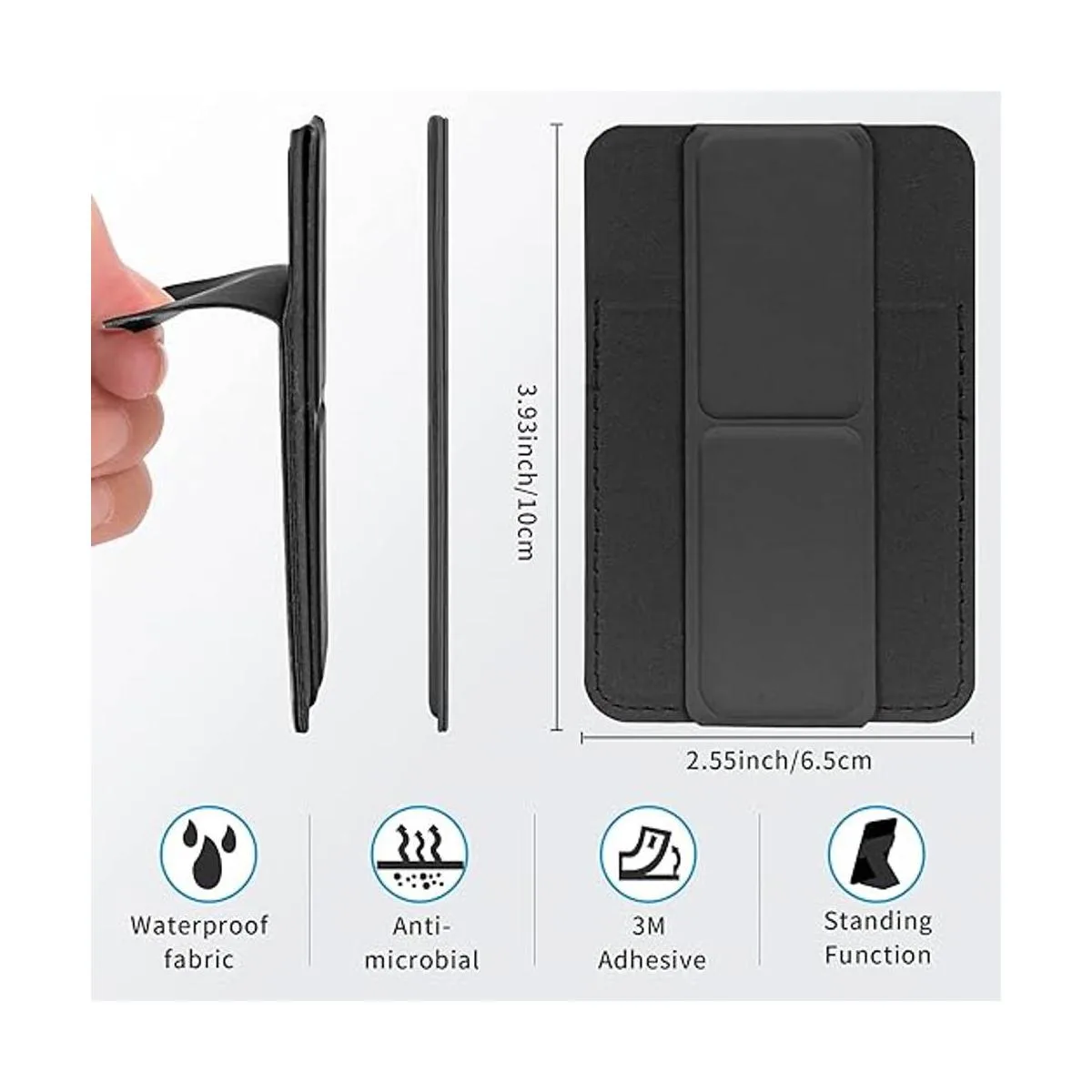 WWW Tarjetero con soporte para la parte posterior del_5