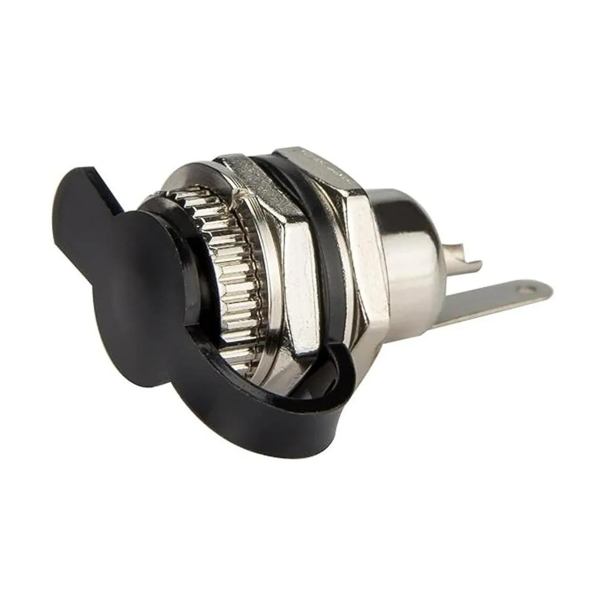 diyhz DC Power Jack Socket montaje de hembra rosca_3