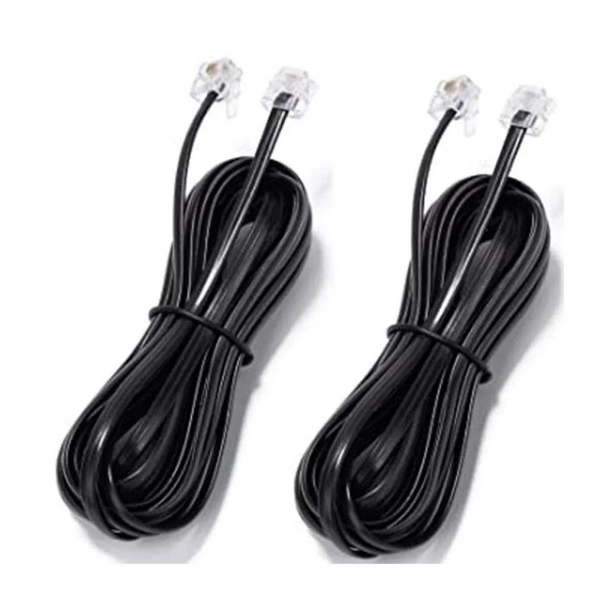 Cable de extensión de teléfono de 15 pies con enchufes_1