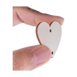 Juego de 200 piezas de manualidades de madera con agujeros_4