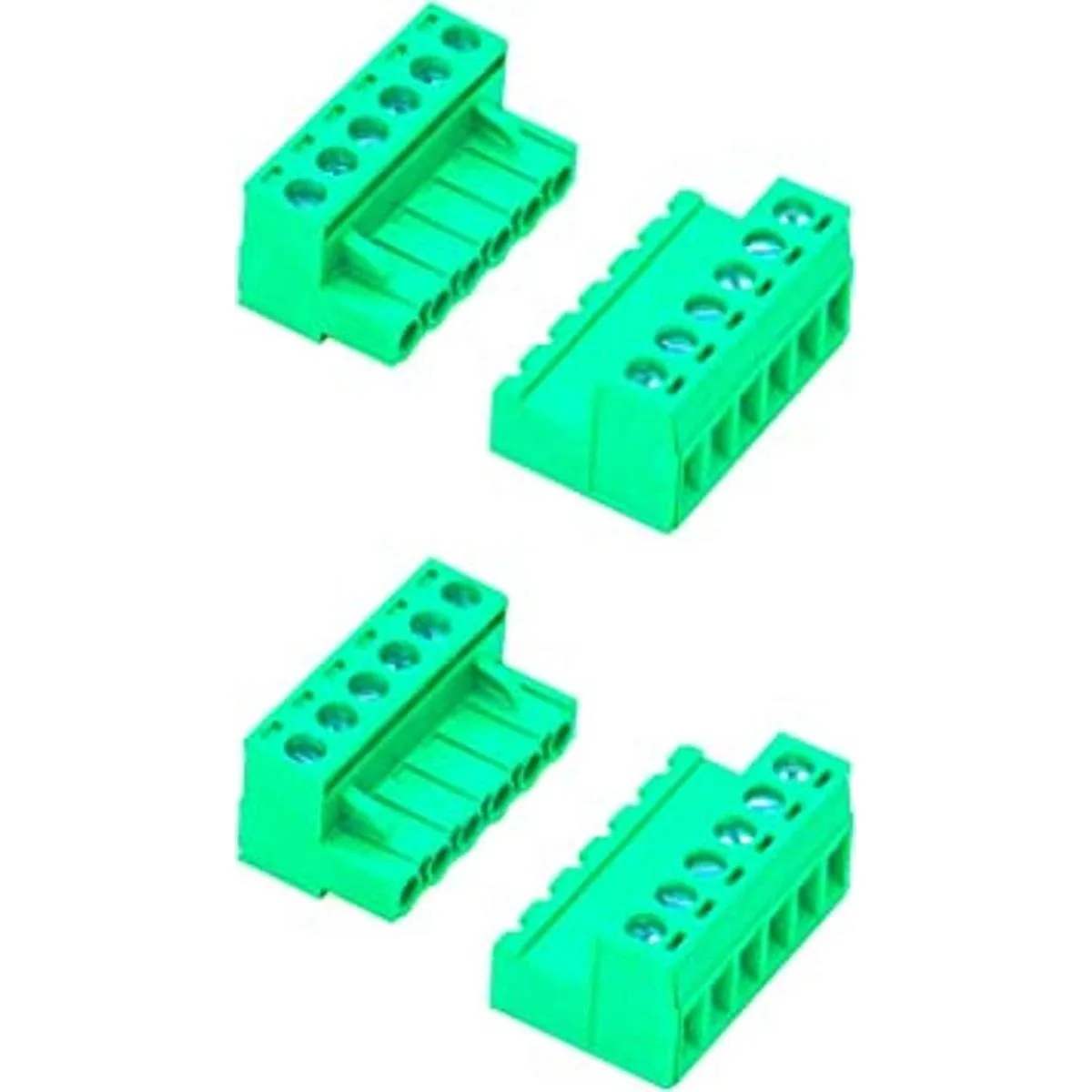 Keszoox Juego de 2 conectores macho y hembra de paso de_1