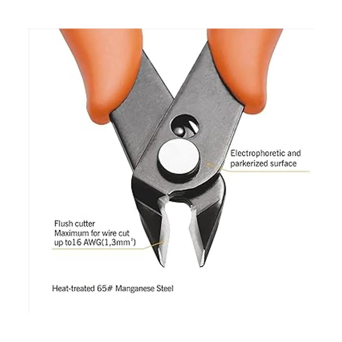 KATA 2Pack Micro Wire CutterPrecison Electronics Flush_3
