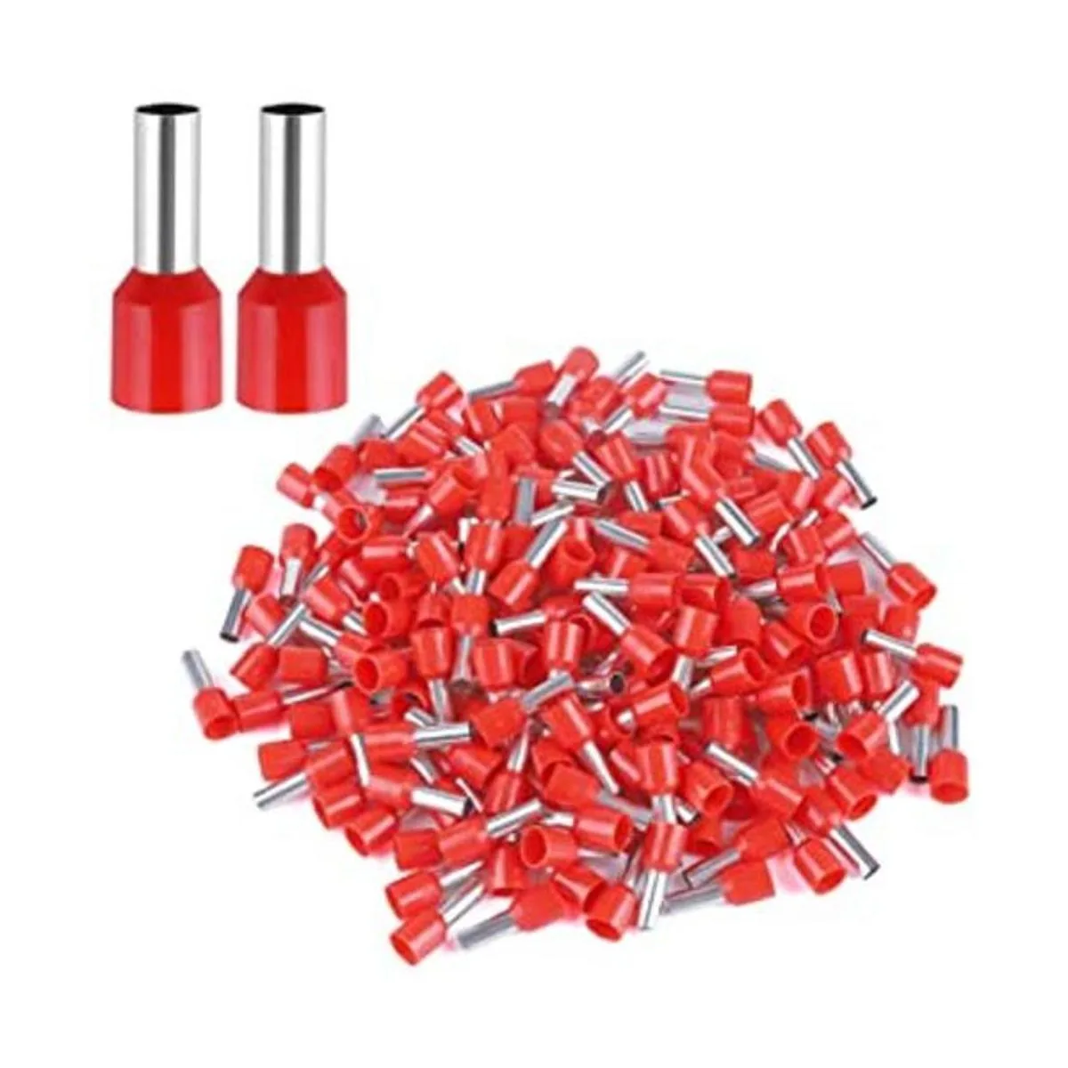 XHF 200 piezas de conectores de crimpado de cobre con_1