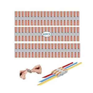 Conectores de cable de palanca 60 conectores de conductor_1