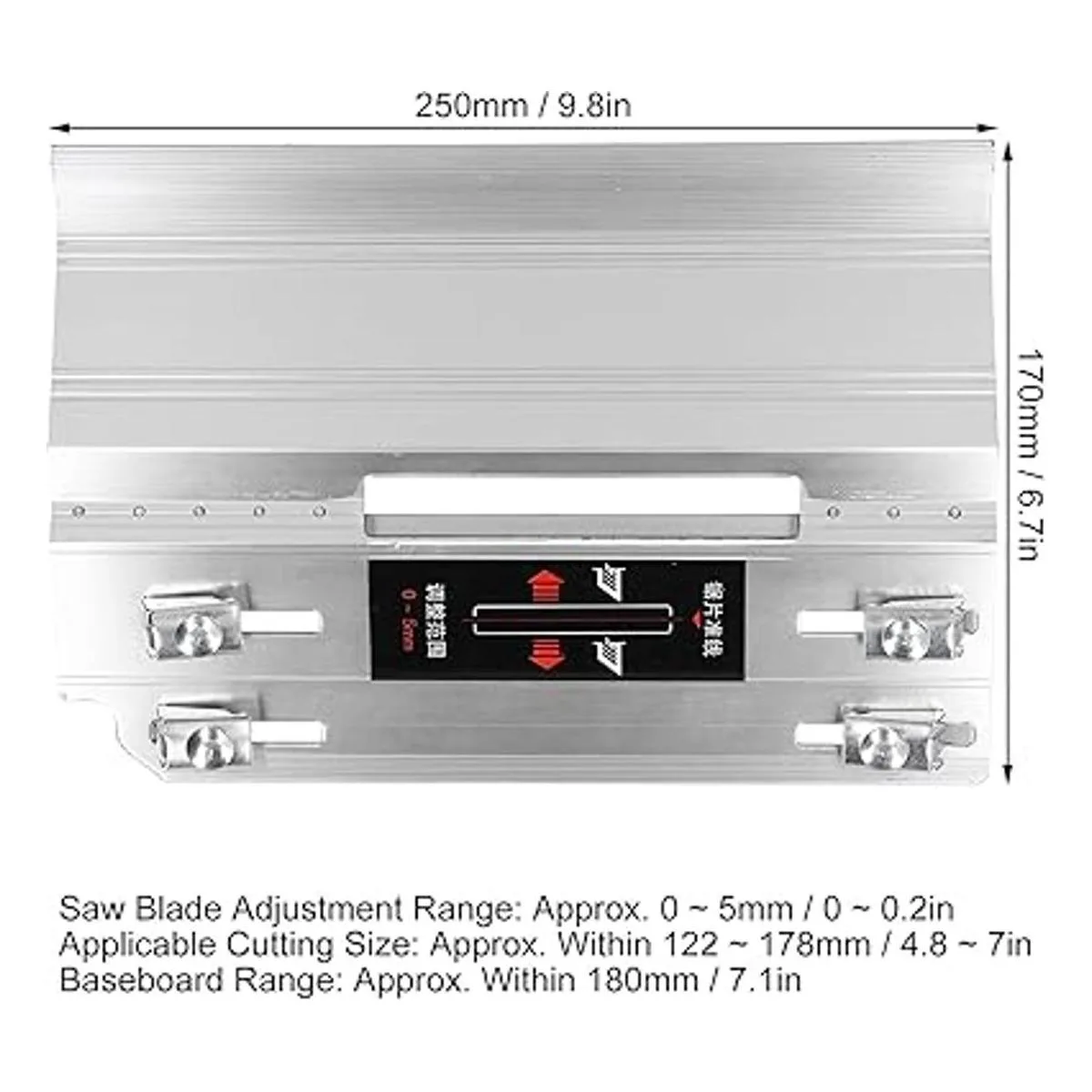 Herramienta de chaflanado de la teja de 45 grados para_5