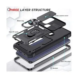 Funda para teléfono Moto G Pure para Moto G Power 2022 con_3