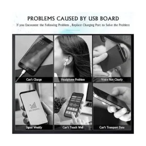 Conector de muelle para LG Stylo 6 puertos de carga USB_3