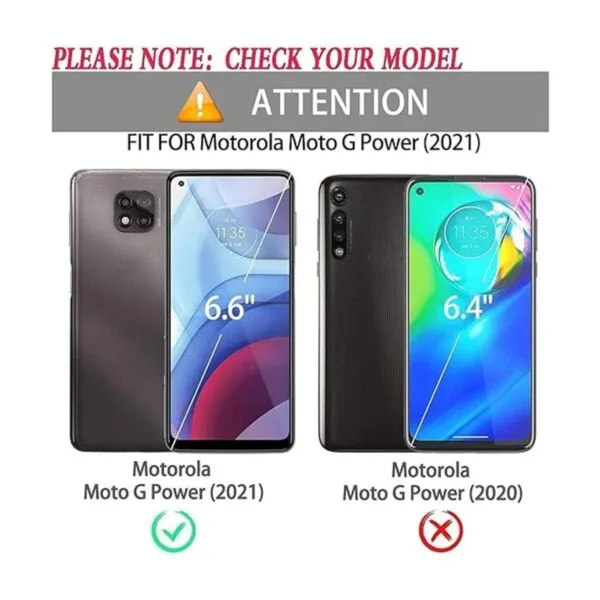 AYMECL Funda para Moto G Power 2021 no compatible con_2