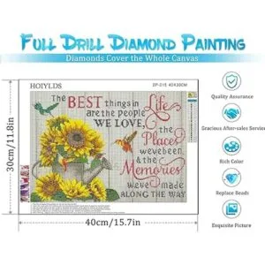 Kits de pintura de diamantes de girasol para adultos kits_4