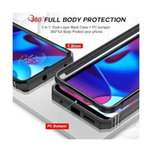 Funda para teléfono Moto G Pure para Moto G Power 2022 con_5