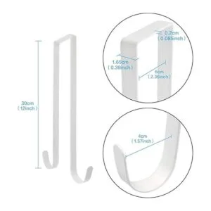 BNYZWOT Percha doble corona de metal de bronce de 12.0 in_4