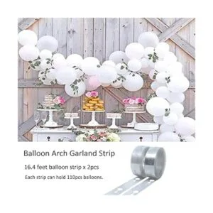 Kit de arco de globo tira de guirnalda de 32 pies 200_2