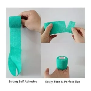 Baisunt Paquete de 6 vendajes cohesivos de 2 pulgadas_5