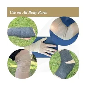 Vendaje autoadhesivo vendajes cohesivos elásticos negros_4