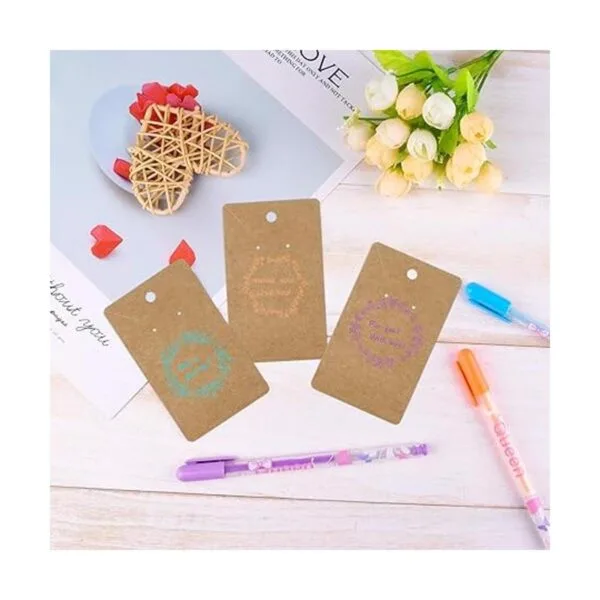 MIAHART 280 Pack Earring Cards Earring Card Holder Earring_5