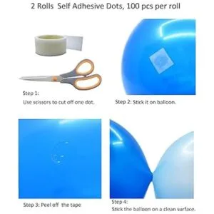 Kit de arco de globo tira de guirnalda de 32 pies 200_3