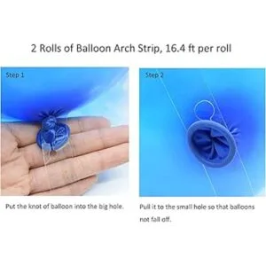 Kit de arco de globo tira de guirnalda de 32 pies 200_5
