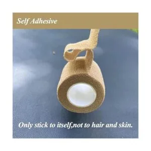 Vendaje autoadhesivo vendajes cohesivos elásticos negros_2