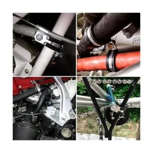 Paquete x 10 abrazaderas de hule aislante. Abrazadera de_6