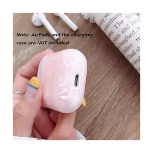 ZHIRUAN Funda protectora para Airpods con llavero de_3
