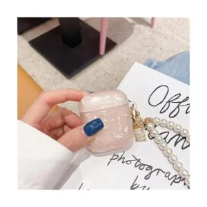 ZHIRUAN Funda protectora para Airpods con llavero de_5