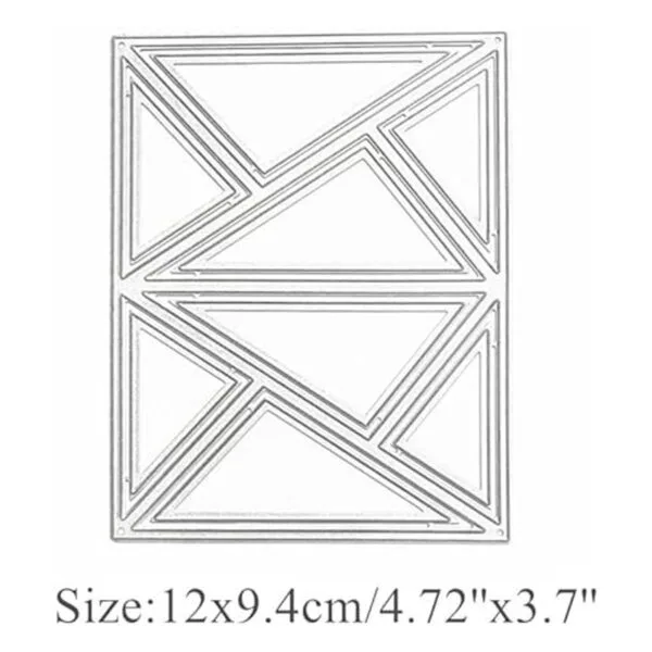Rectangle Triangle Frame Metal Die CutsRectangular_2