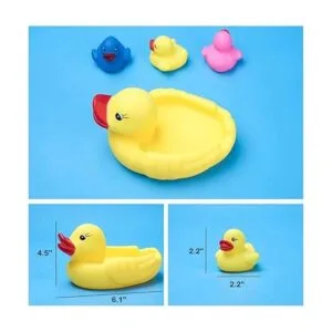 Juguetes de pato de baño patos de goma patos familiares_5