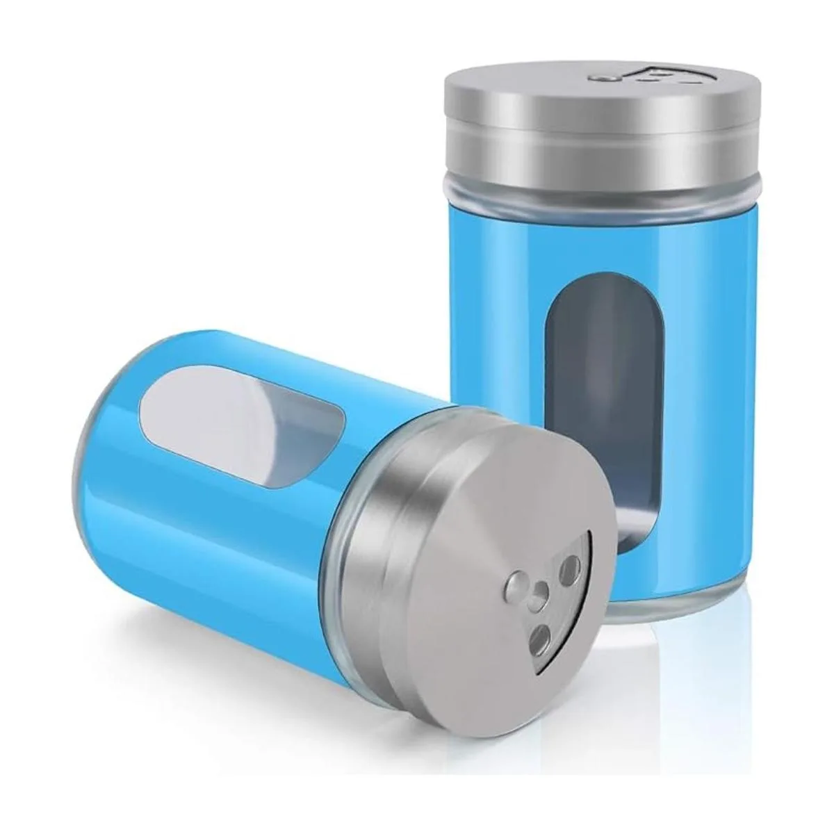 Accmor 2 saleros y pimientos coctelera de acero_1