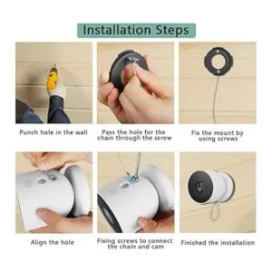 OYOCAM Cadena de seguridad antirrobo para cámara_3