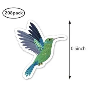 Pegatinas para planificar colibríes 0.5 pulgadas álbumes_2