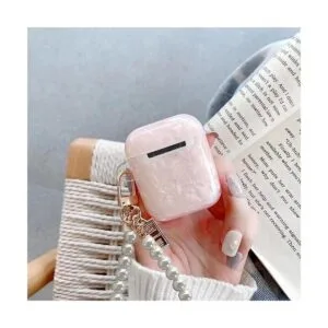 ZHIRUAN Funda protectora para Airpods con llavero de_4