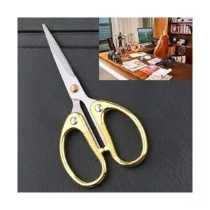 Aemoe Tijeras de oficina de acero inoxidable de 5_2