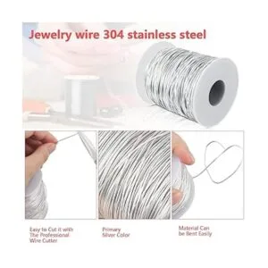 20 Gauge 0.8mm 304 Stainless Steel Wire 328 Ft for_5
