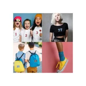 GYGYL 30 piezas de parches de números blancos apliques_4