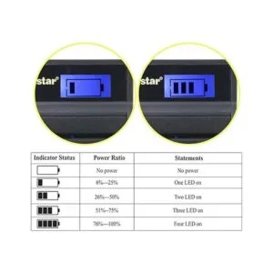 Kastar Cargador LCD USB para Sony NPBN1 NPBN1 BCCSN y_3