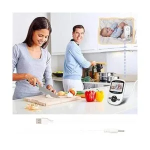 Cable de carga de repuesto para monitor de bebé ANMEATE_5