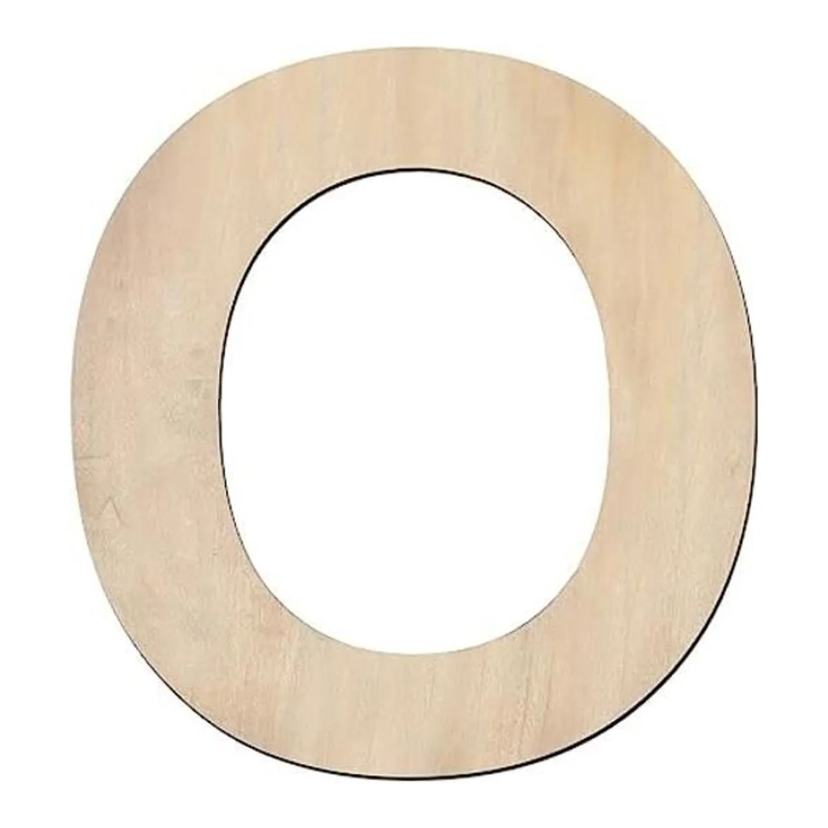 Letra O de madera de 12 pulgadas 14 de pulgada de_1