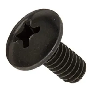 Tornillo de cabeza de truss de acero acabado de óxido_1