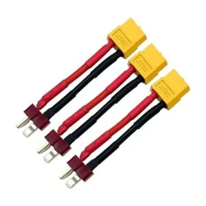 6 unidades Deans T a XT60 macho hembra adaptador de_3