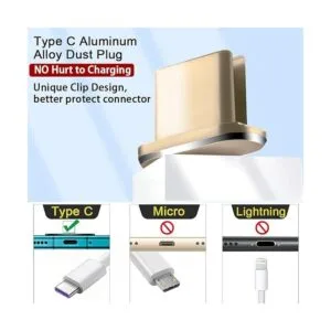 VIWIEU Tapones antipolvo USB tipo C tapas protectoras de_2