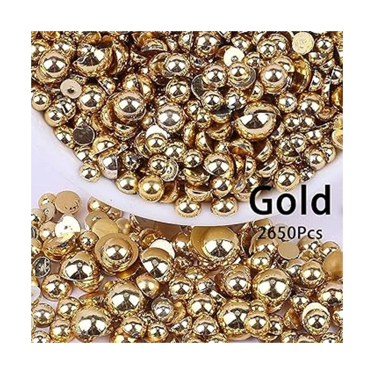 5300 cuentas de media perlas doradas y plateadas tamaños_3