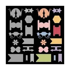 INFUNLY 13 troqueles de corte de marcapáginas de metal_1