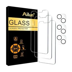 Ailun Paquete de 3 protectores de pantalla para iPhone 14_1