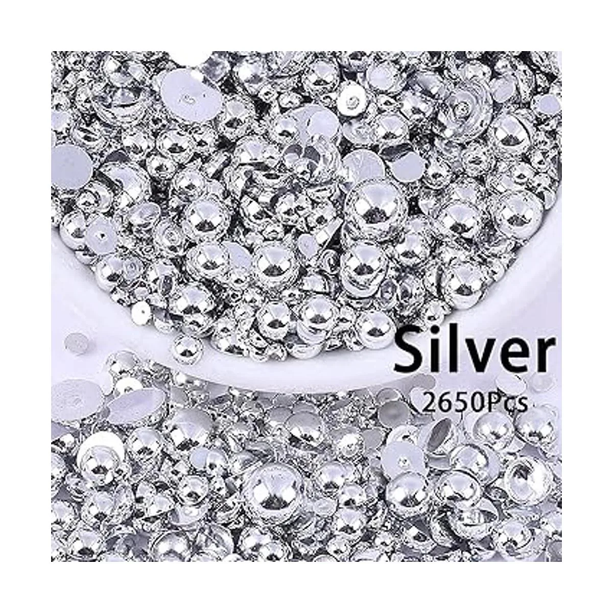 5300 cuentas de media perlas doradas y plateadas tamaños_4