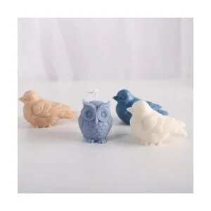 Moldes de resina hechos a mano para yeso aroma de soja_7