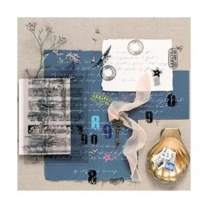 Modixun 4 temas 34 sellos transparentes sello retro de_7