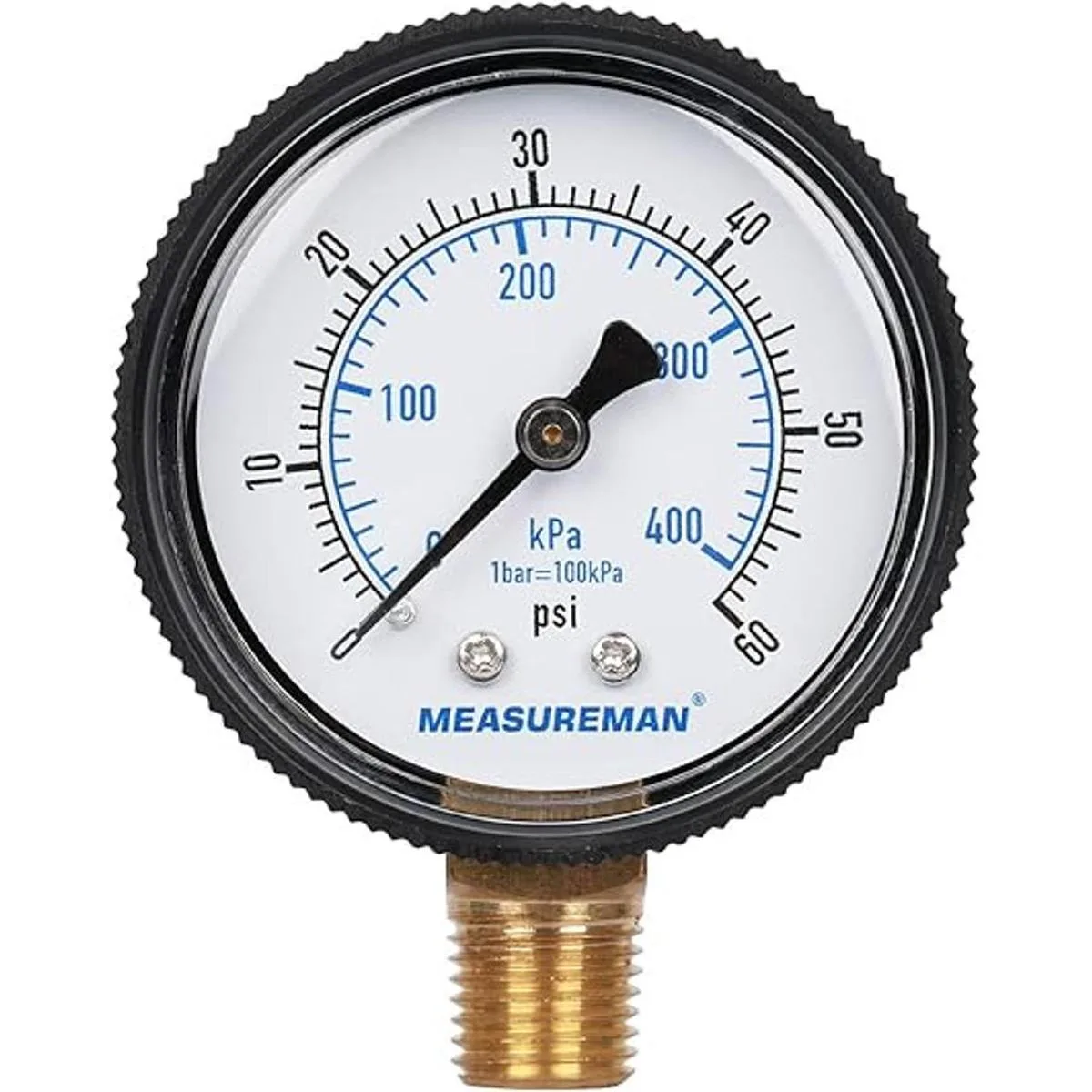 Measureman Medidor de presión de piscina de 2 pulgadas_1