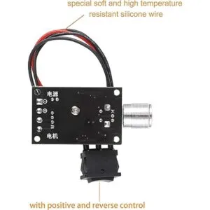 BOJACK Controlador de velocidad del motor de 6 V 12 V 24 V_3