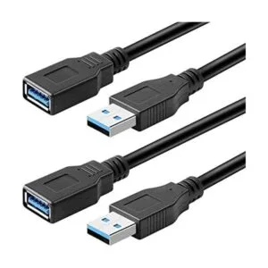 Pasow Paquete de 2 Cable de extensión USB 3.0 SuperSpeed_1