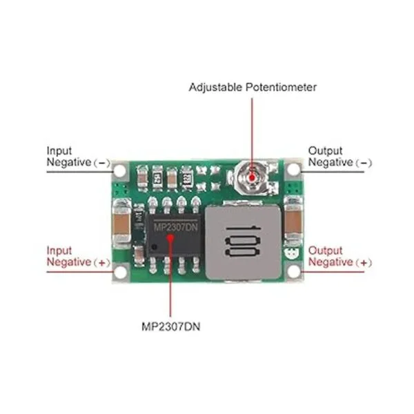 Convertidor Mini 360 Mini 360 Buck CCDC de voltaje_3
